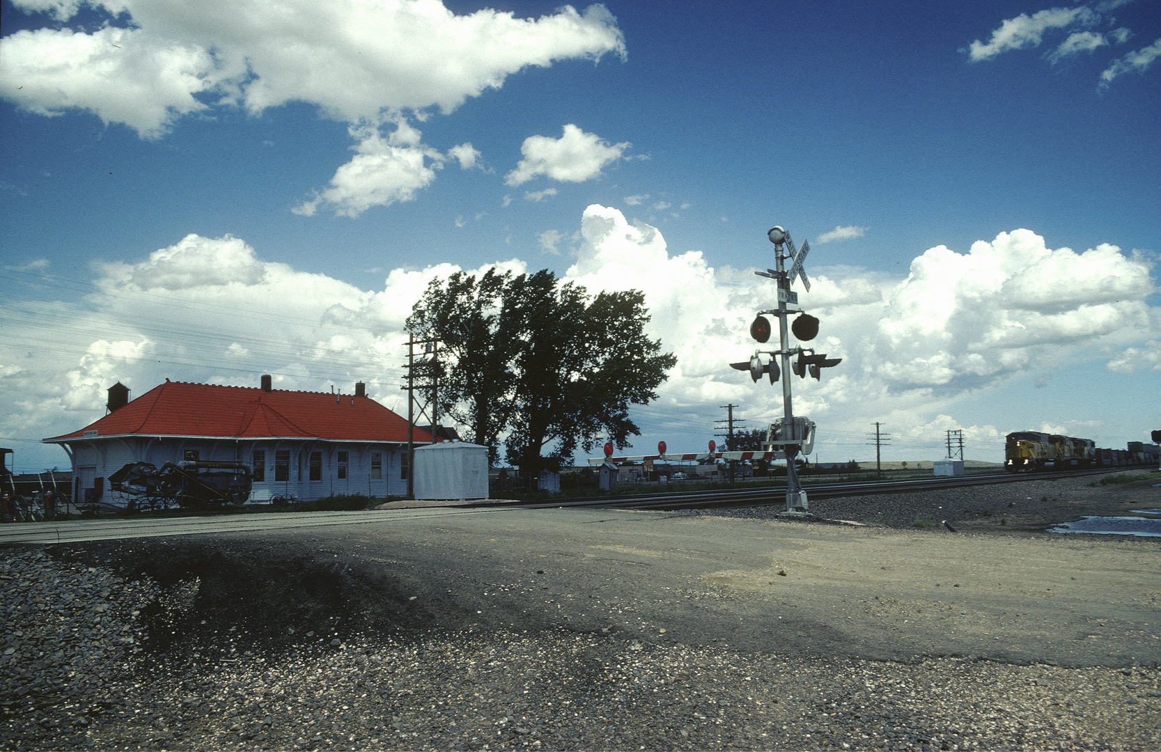 The Red Roof in Medicine Bow,Laramie....