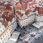 The red roofs of Prague