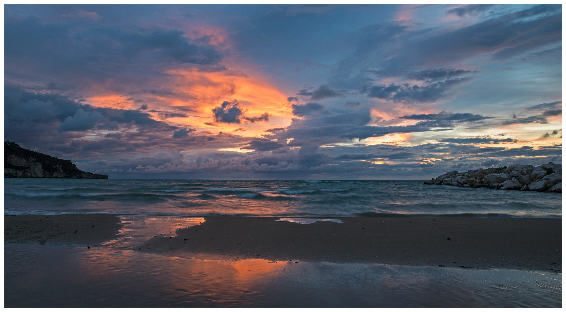 The "red sand" of Gargano