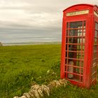 The red telephone box