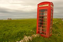 The red telephone box