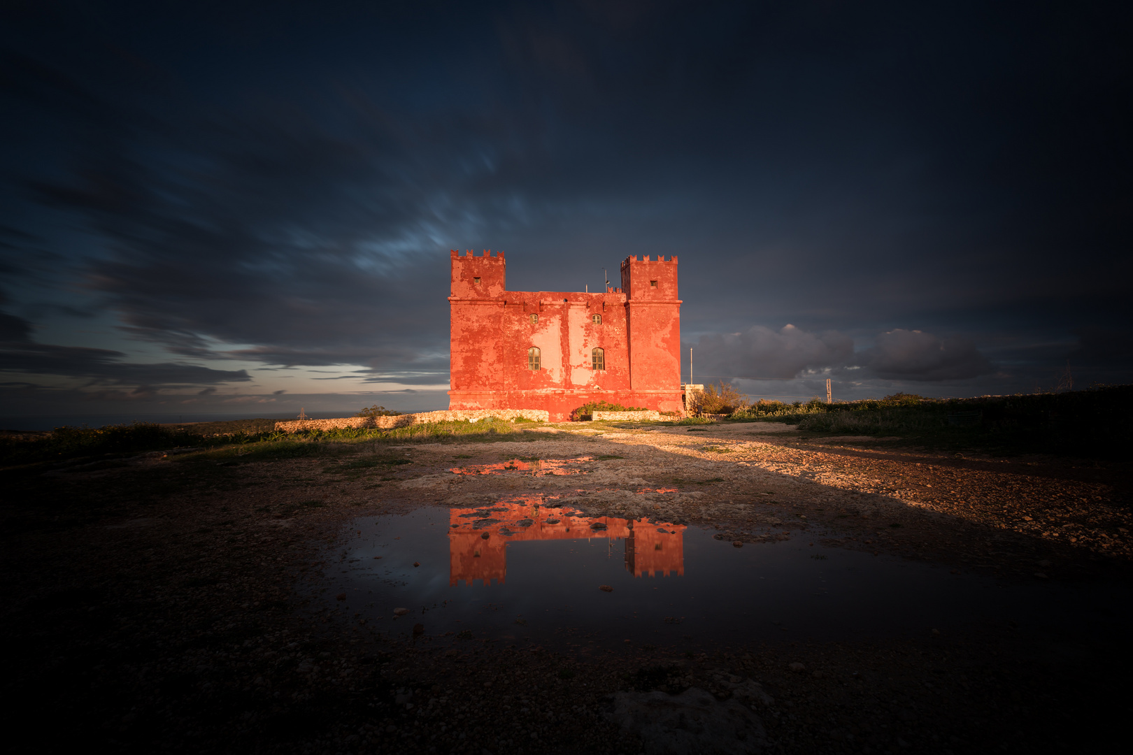 The Red Tower.