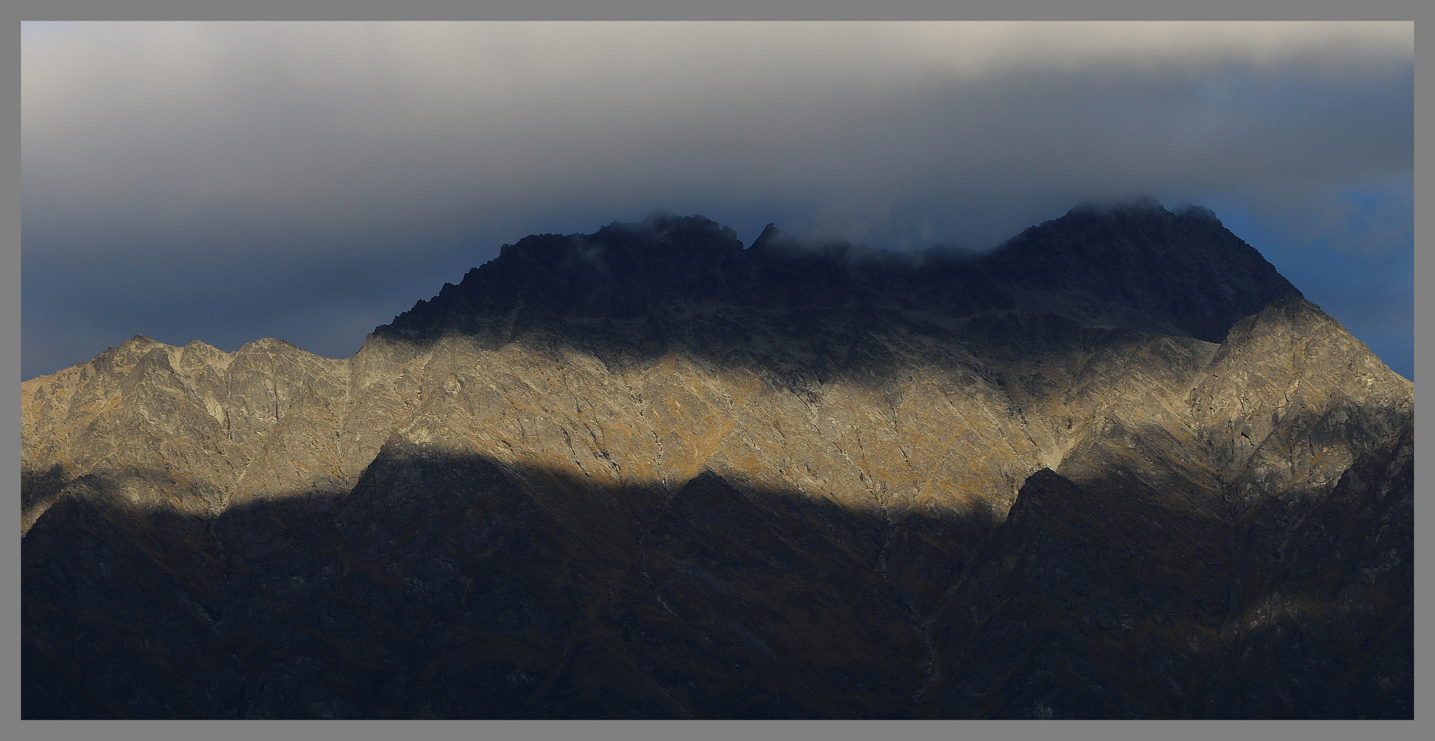 The Remarkables and lake Wakatipu evening 7