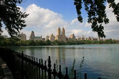 "The Reservoir" im Central Park an einem sonnigen Septembertag 2014