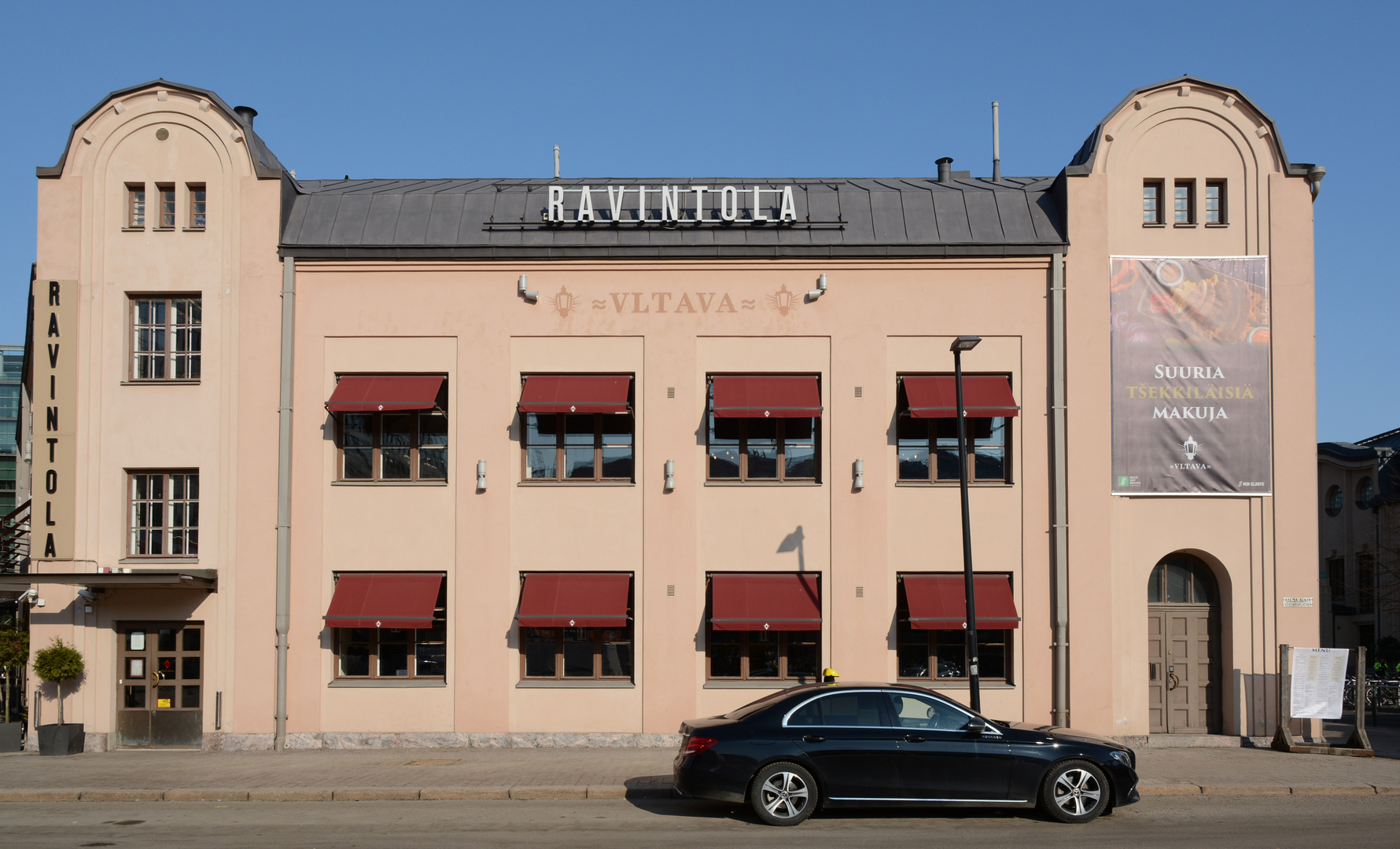 The restaurant Vltava