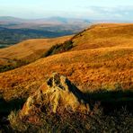 The Rhigos in late October sun