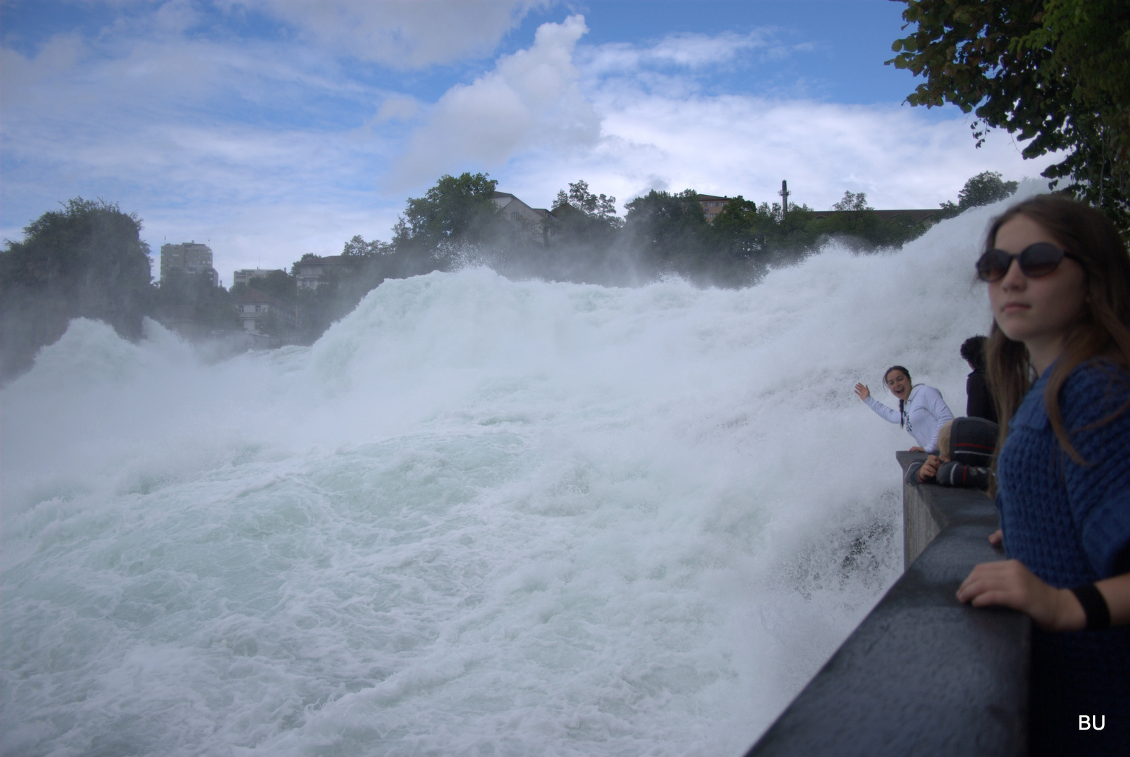 The Rhine falls