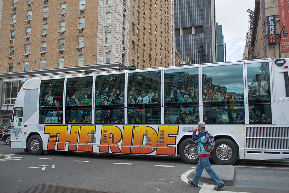 The Ride - Exotischer Sightseeing Bus in New York