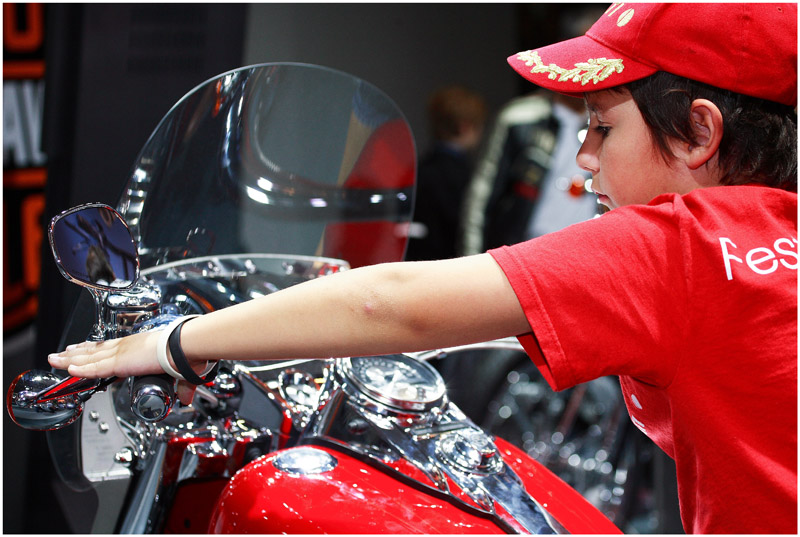 ...the rising generation... HARLEY-DAVIDSON