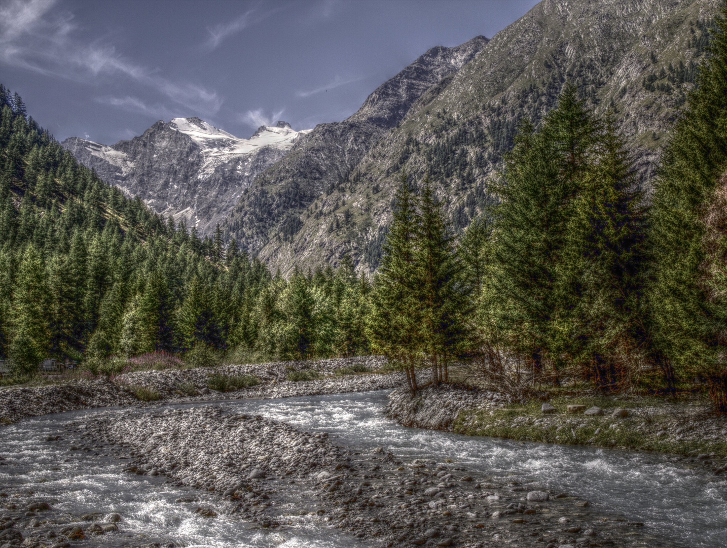 The river and the peak [hdr]