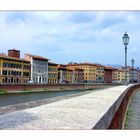 The river Arno at Pisa