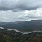 THE RIVER KOYNA MEANDERING THROUGH THE SAHYADRI MOUNTAINS