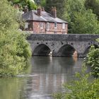 The river slipping by at Salisbury