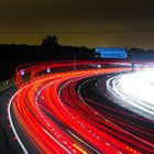 The road at night