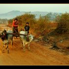 the road of Myanmar