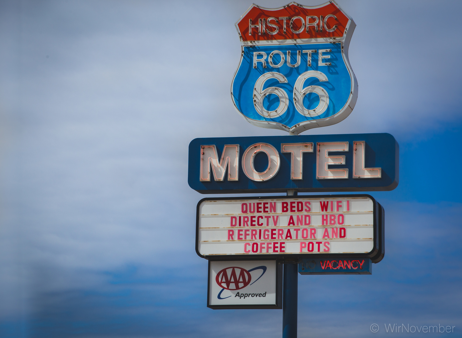 The Road, the Sky and a Motel...