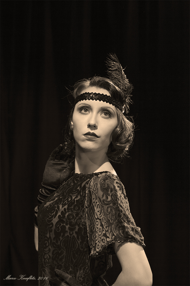 The roaring twenties - old style beauty