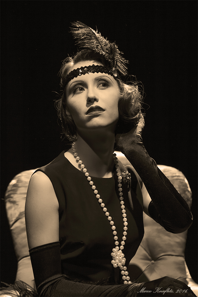 The roaring twenties - pearl necklace