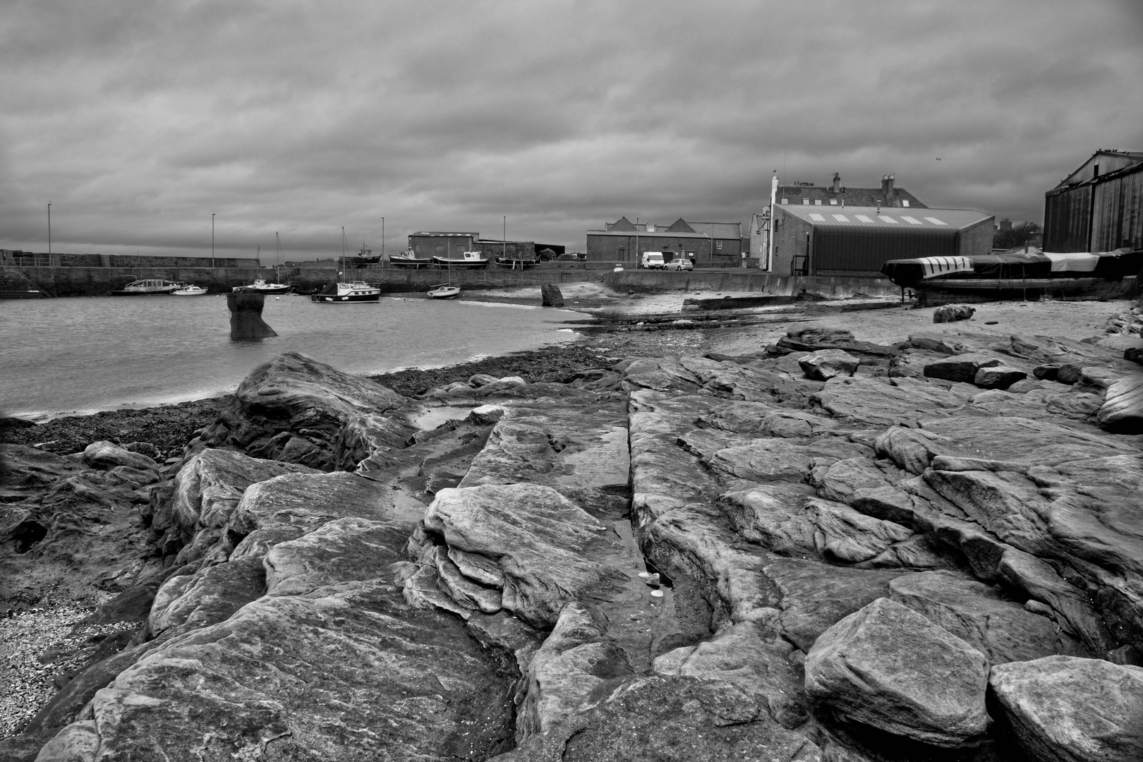 The Rocks at Cockenzie Harbour