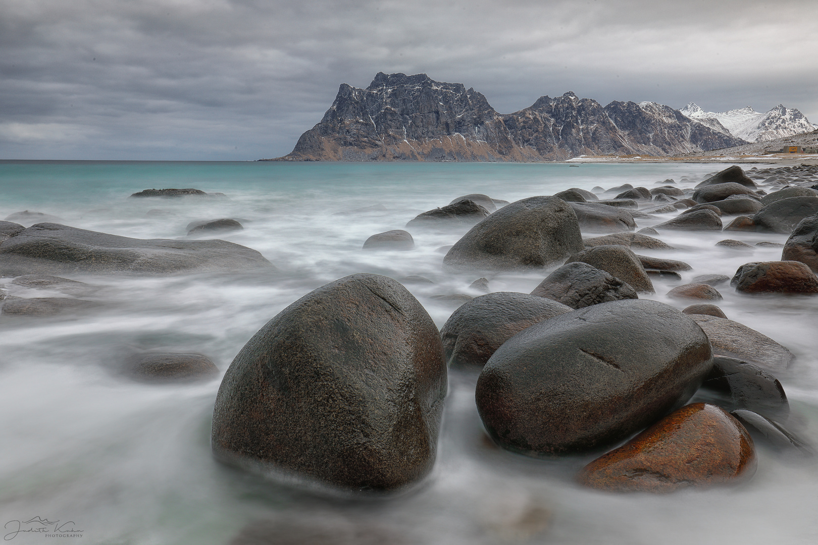 the rocks of Uttakleiv