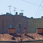 The roofs of St.Petersburg.