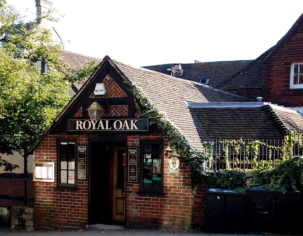 The Royal Oak at Winchester - the oldest Pub in UK !