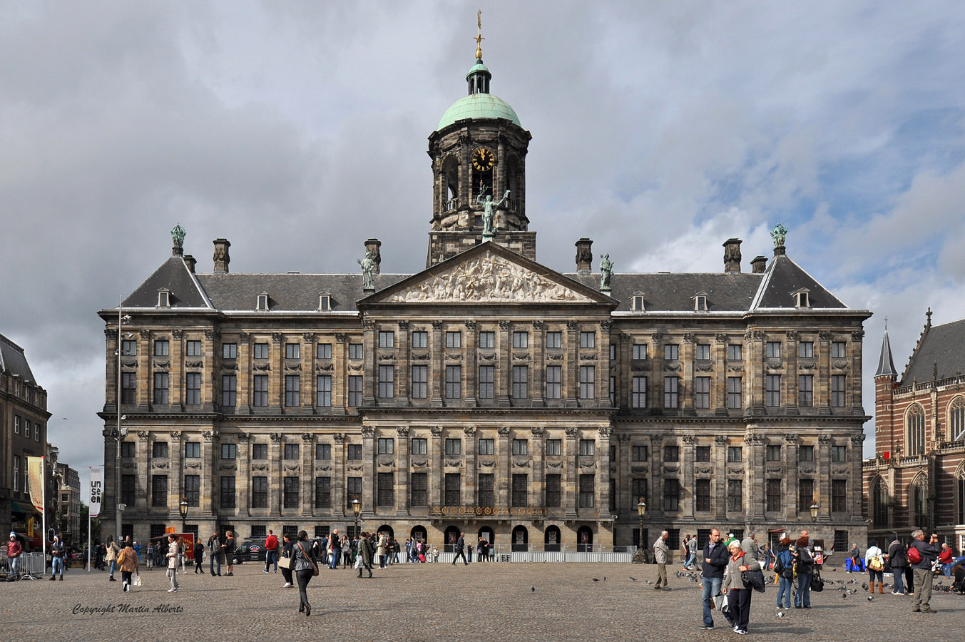 The Royal Palace in Amsterdam