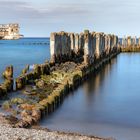 The ruins near the coast