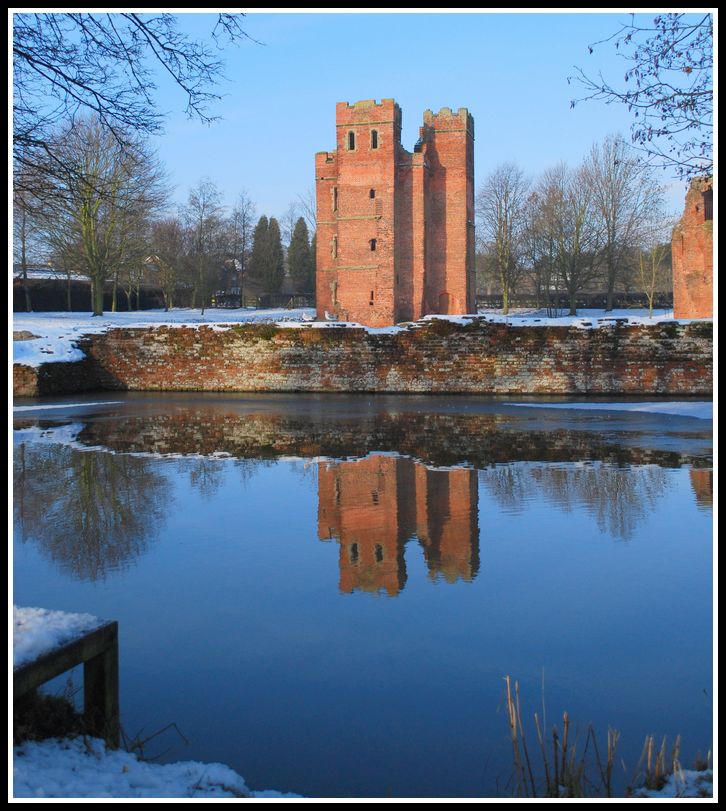 The ruins of Kirby Castle.