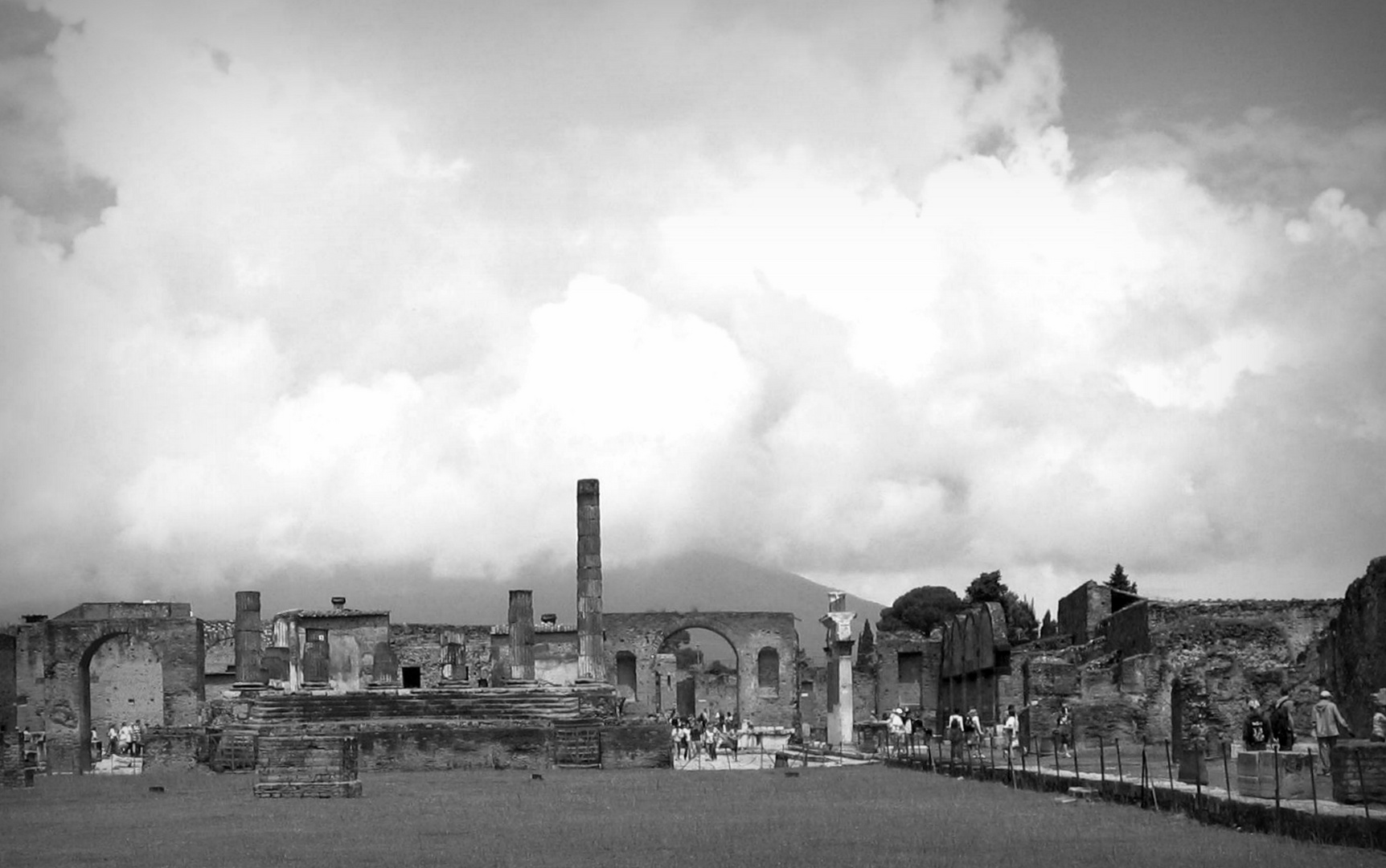 The Ruins Of Pompeji