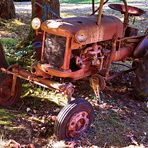 The Rusty-Red Old Tractor