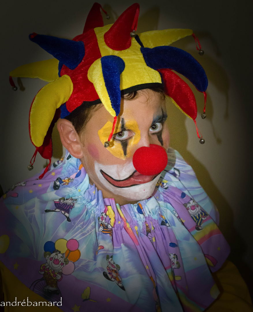 The sad clown