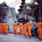 "The Saffron River of the Early Mornings" Luang Prabang, Laos.