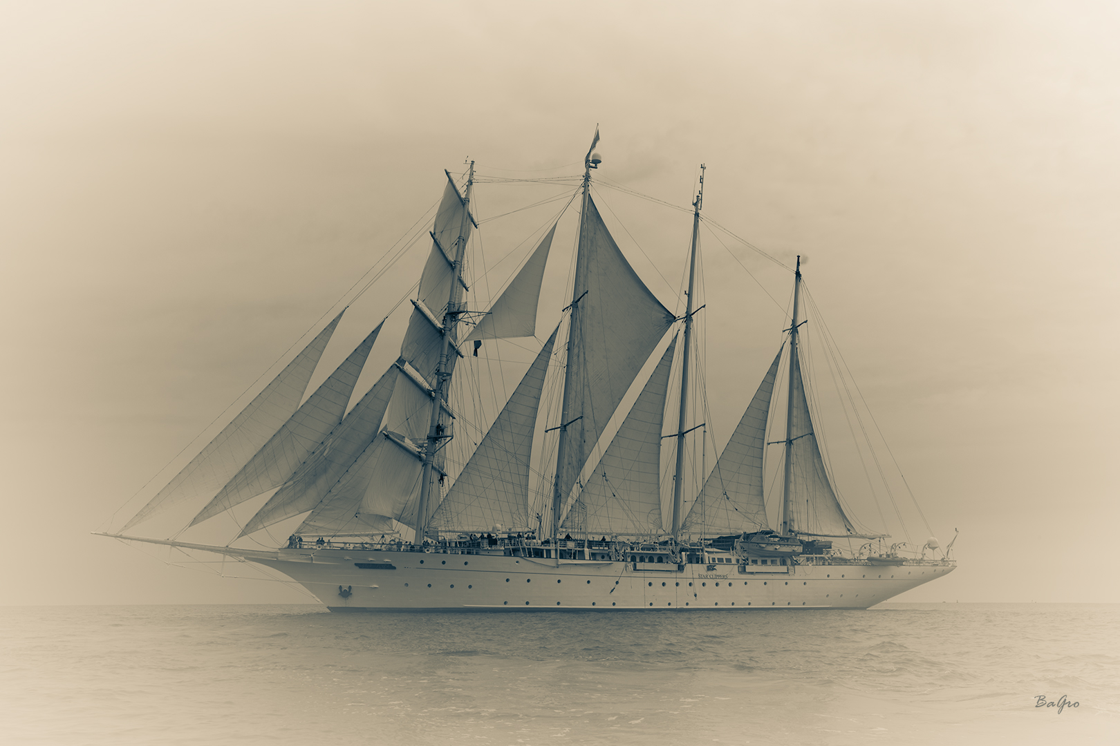 The sailing ship