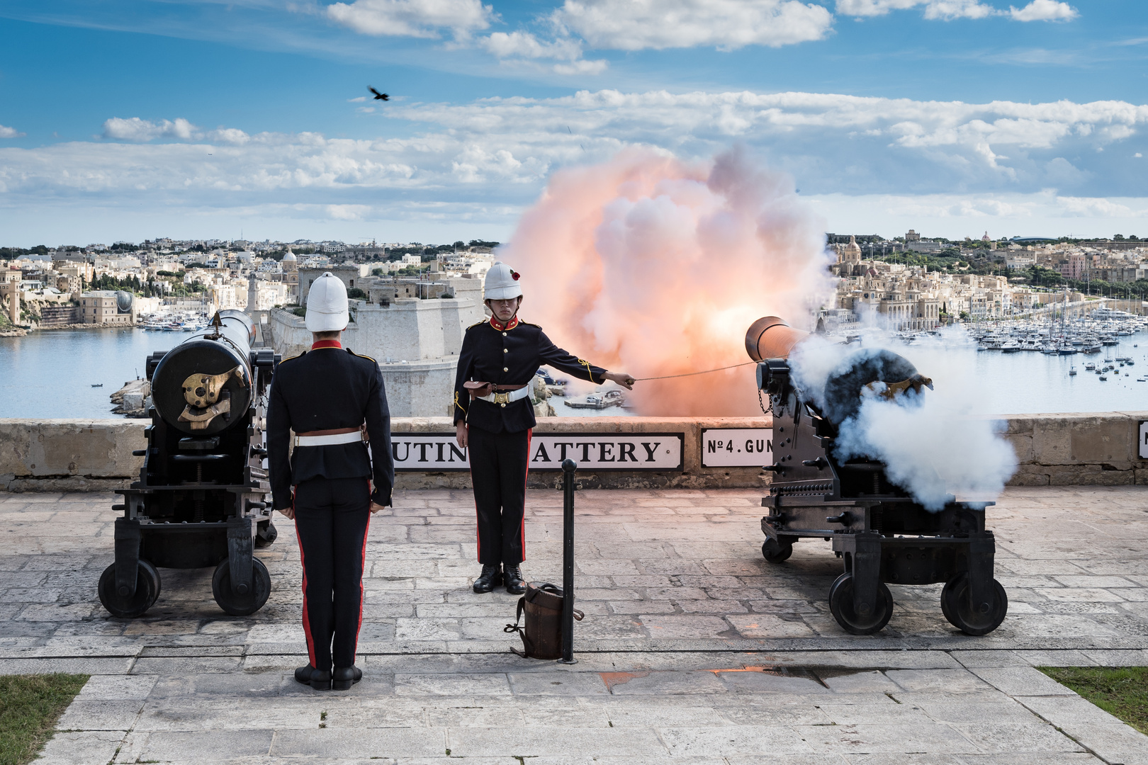 The Saluting Battery Valletta