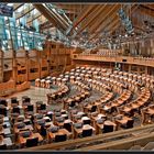 The Scottish Parliament - Plenarsaal