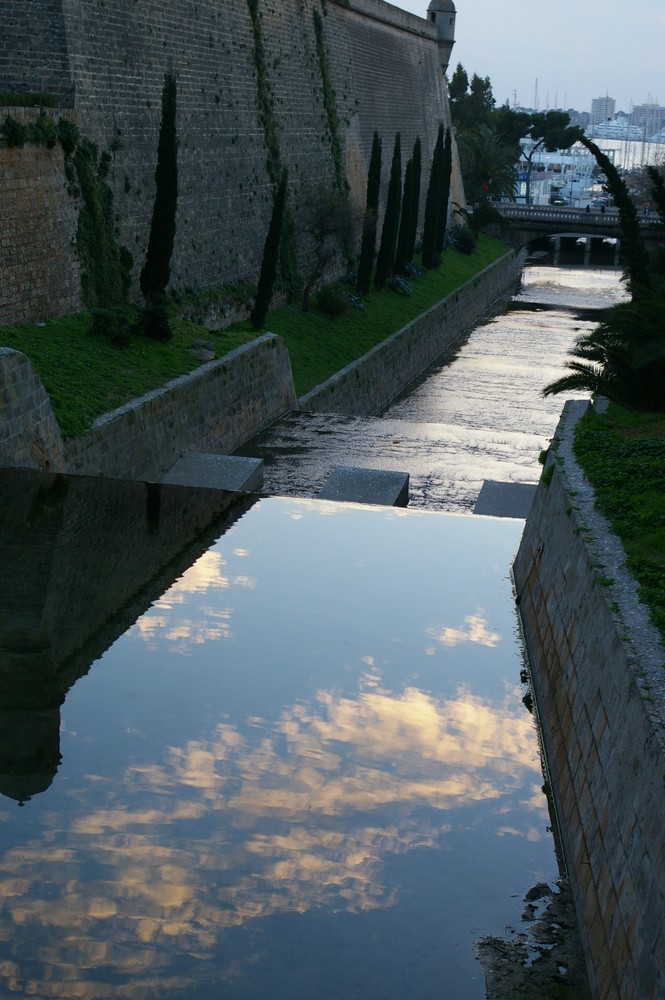 The sea and the sky .