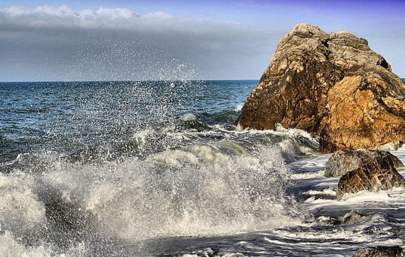 ...the sea of Sicily...