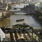 The Seine river from Nôtre Dame