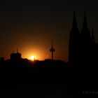 the shadows - Sonnenuntergang Köln