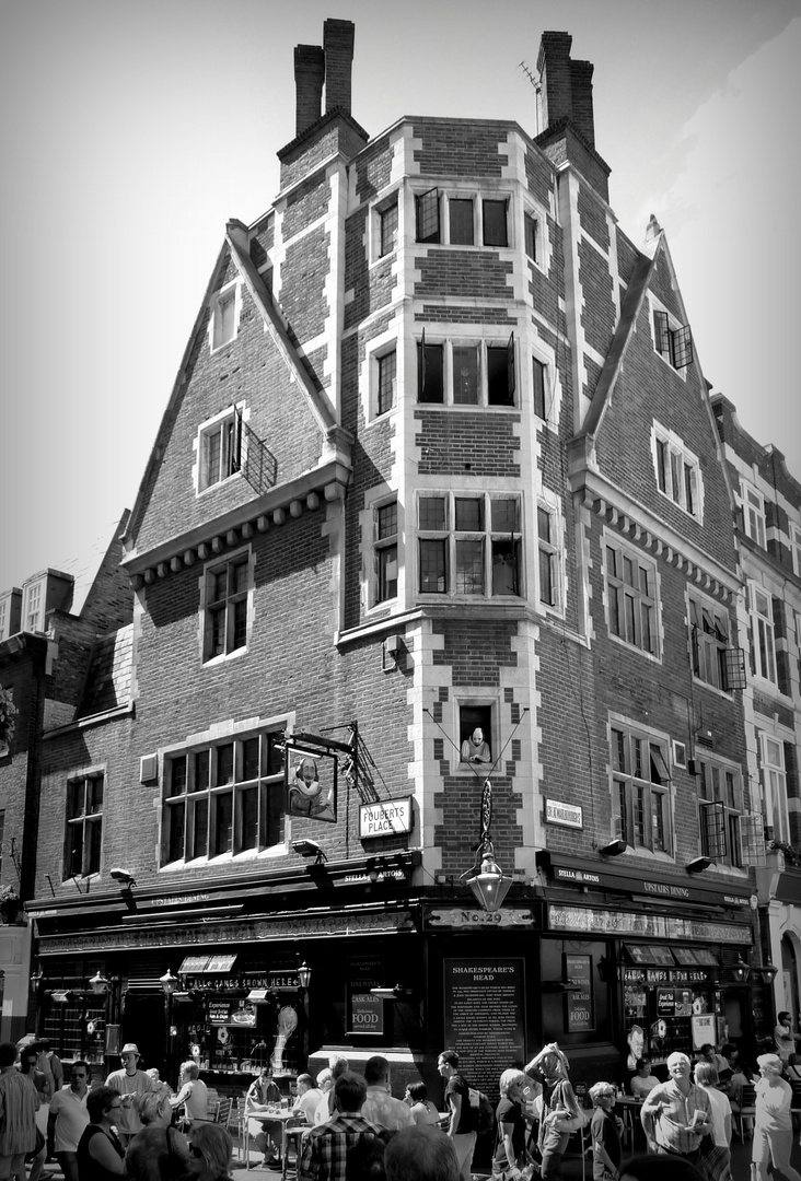 The Shakespeares Head in London, Soho