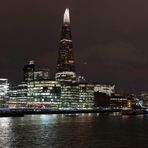 the shard at night