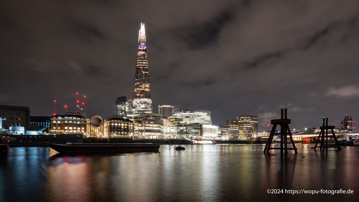 The Shard bei Nacht