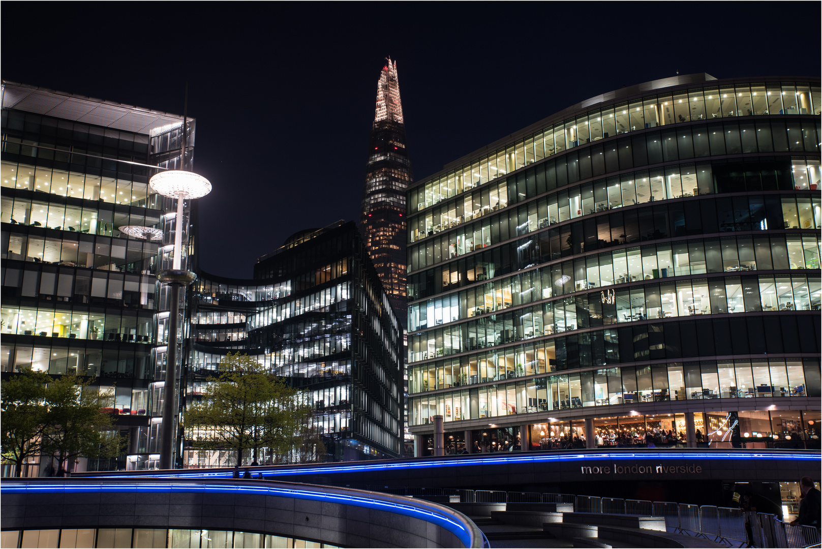 The Shard bei Nacht