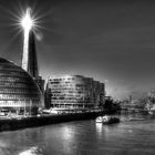 The Shard bw