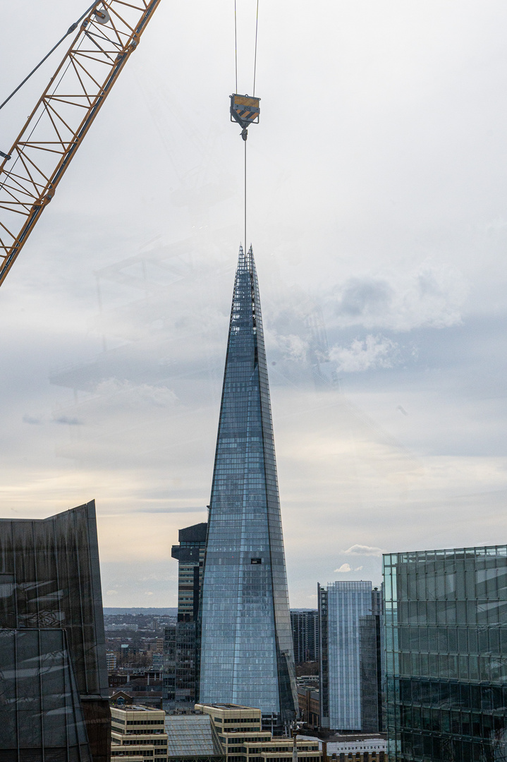 The Shard is moved