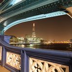 The Shard von Tower Bridge aus gesehen