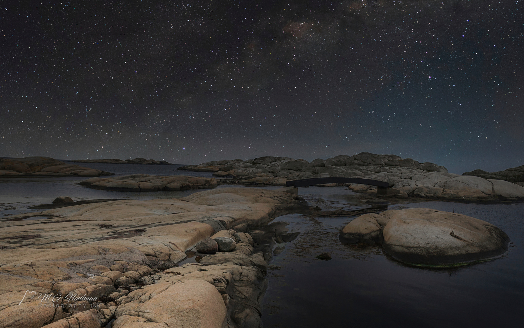 The Shaver Coast of Norway by Night