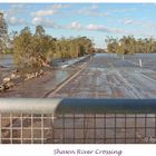 ** The Shawn River Crossing ** Same Road, same month what a difference .