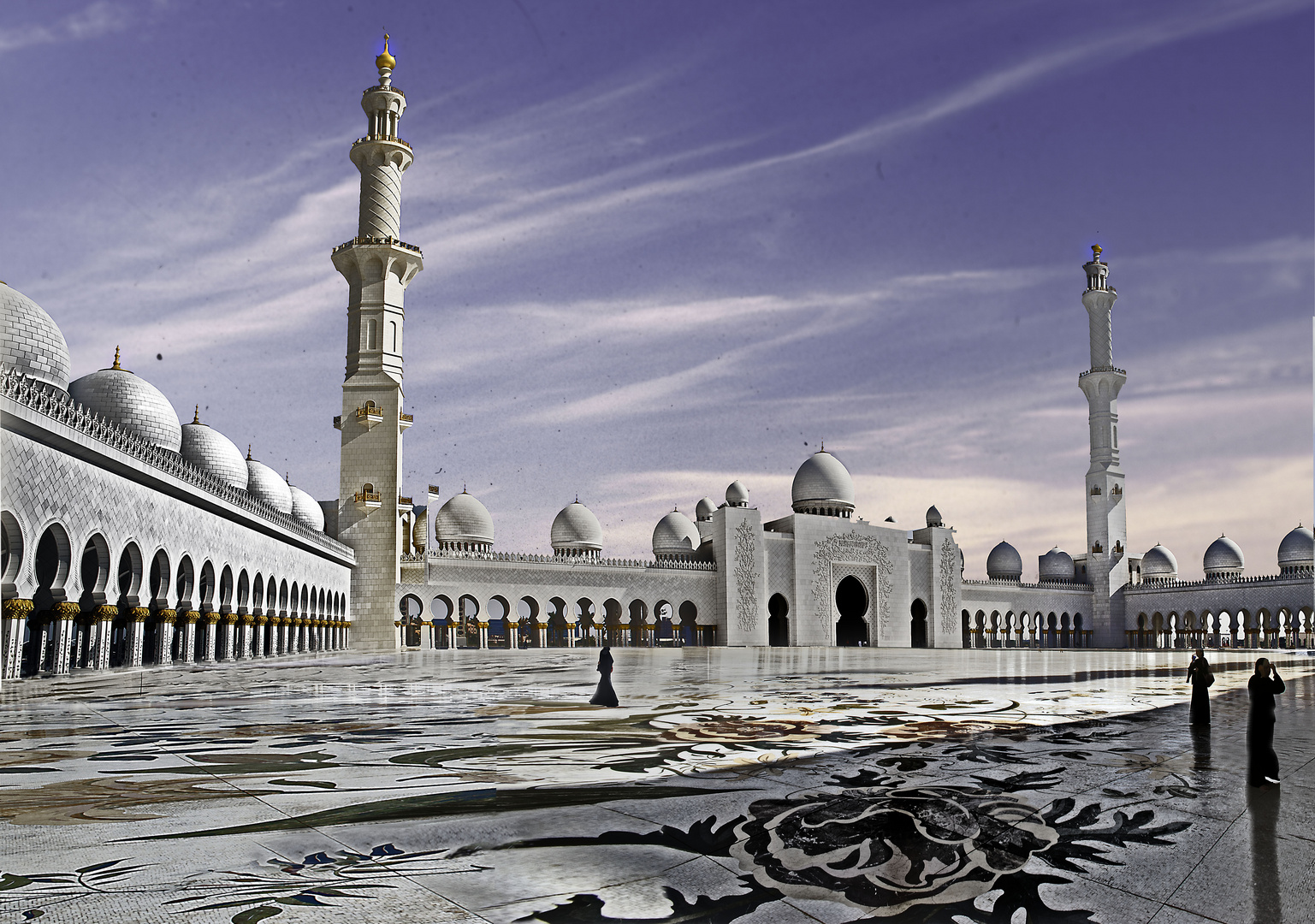 The  Sheikh  Zayed  Marble Mosque